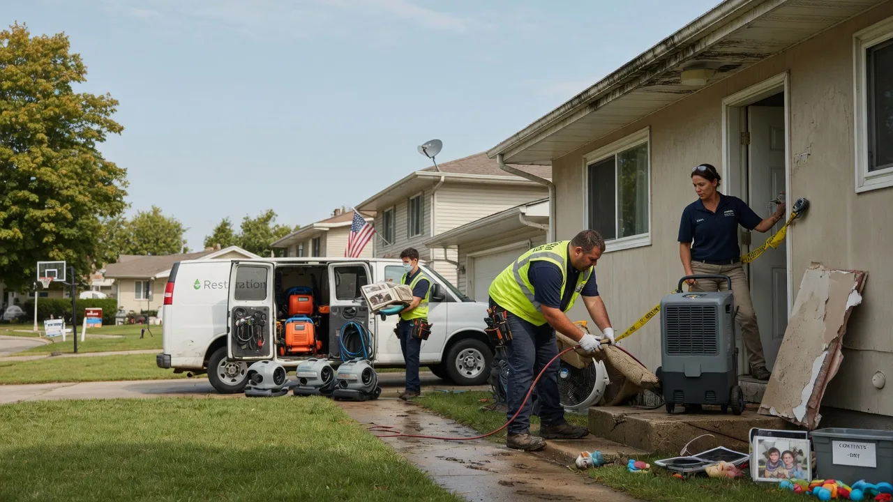 Water Damage Restoration in Wallaceton, PA near me